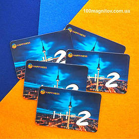 Виниловые магниты на холодильник. Размер 70х45 мм 3