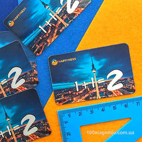 Виниловые магниты на холодильник. Размер 70х45 мм 4