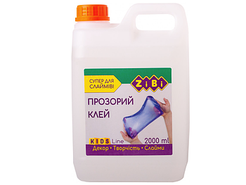 Клей Zibi для слайма прозорий 2 л