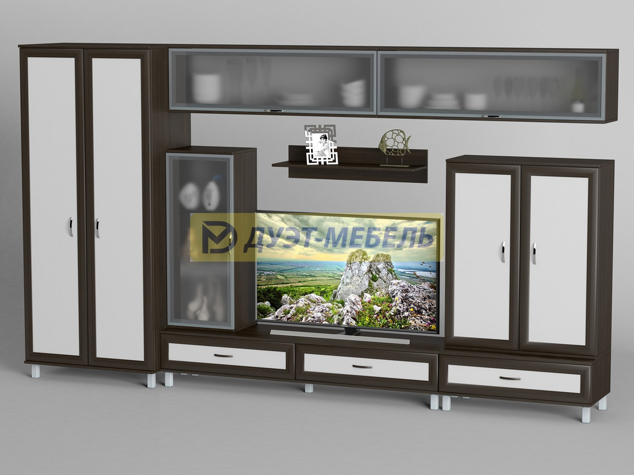 Стенка для Гостиной ТИСА-8 (3600 Мм) в Разных Расцветках — Купить ...