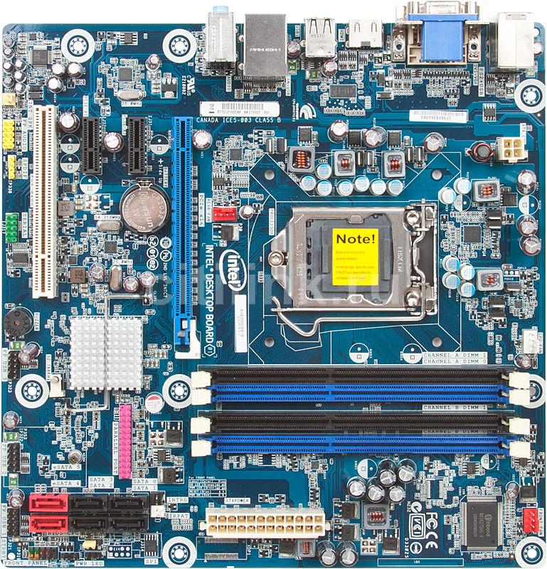 Материнська плата Intel® DH55TC для настільних ПК, s1156, H55 , 4xDDR3, 6xSATA, VGA/ DVI/ HDMI (нова)