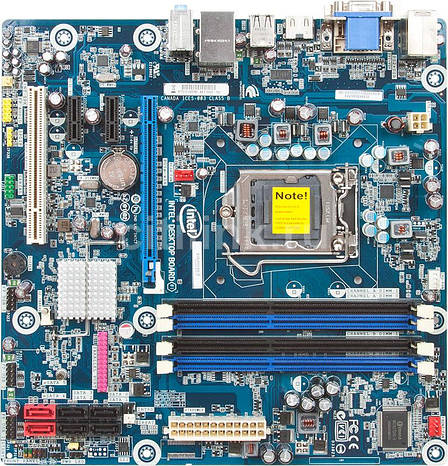 Материнська плата Intel® DH55TC для настільних ПК, s1156, H55 , 4xDDR3, 6xSATA, VGA/ DVI/ HDMI, Socket LGA1156, фото 1