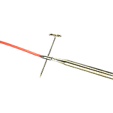 Нейлоновий кабель для знімних спиць ChiaoGoo (Чіагу) SPIN Nylon Large 75 см № 2530-L, фото 3