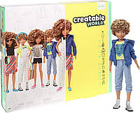 Лялька Creatable World Створюваний Світ Deluxe світле кучеряве волосся від Mattel