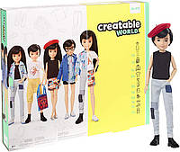 Лялька Creatable World Створюваний Світ Deluxe темне пряме волосся від Mattel