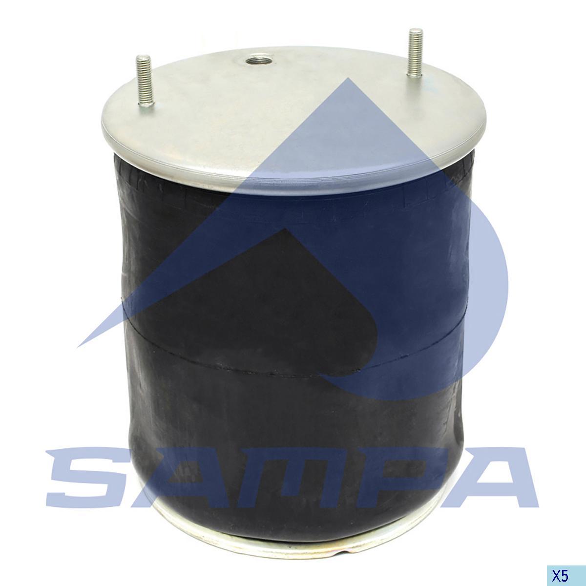 Пневмонесора підвіски SAF 324x420 склянка металева 4028NP02, SAMPA, SP 554028-K, фото 1