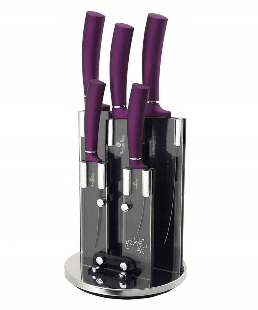 Набір кухонних ножів 6 предметів Metallic Line Royal PURPLE Edition BH 2529