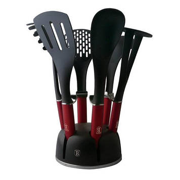 Набір кухонного приладдя 7 пр Berlinger Haus Metallic Red Line Edition BH-6241