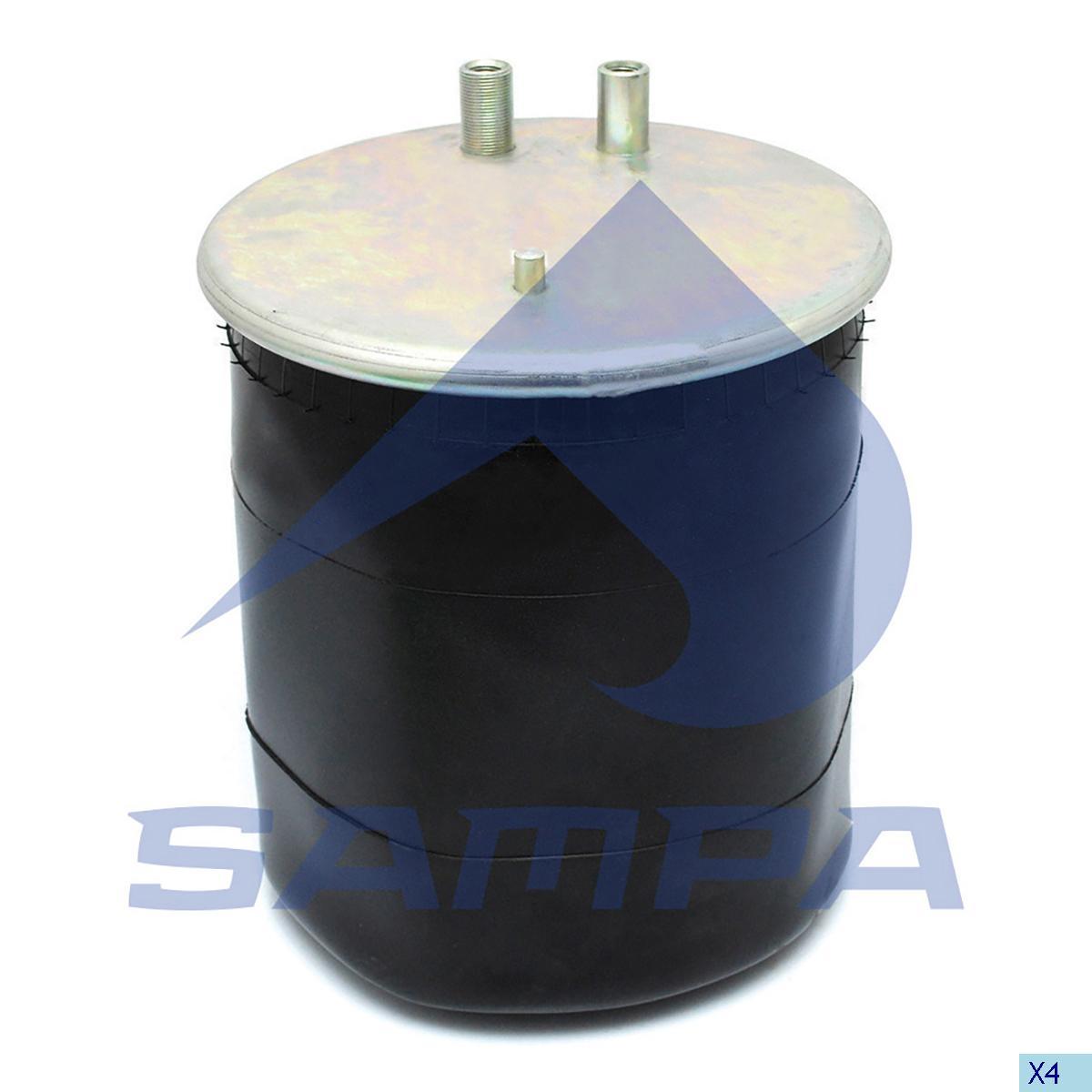 Пневмонесора підвіски RVI 316x412 склянка металева 4912NP07, SAMPA, SP 554912-K