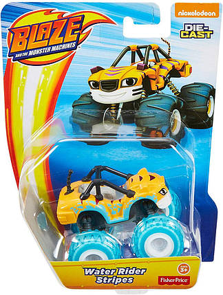 Fisher-Price Вспыш і диво-машинки водний гонщик Рик Blaze & The Monster Machines, Water Rider Stripes, фото 2