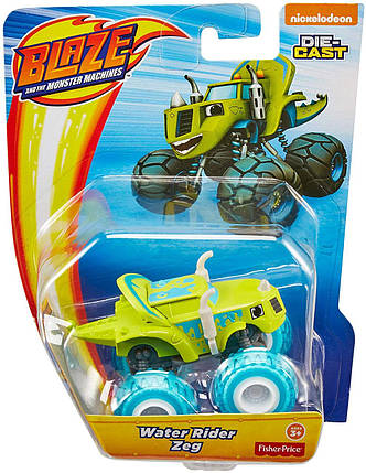 Fisher-Price Вспыш і диво-машинки водний гонщик Зег Blaze & The Monster Machines, Water Racer Blaze, фото 3