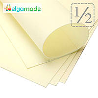 УЦІНКА! Фоаміран СВІТЛО-ЛИМОННИЙ, 1/2 листа, 30x70 см, 0.8-1.2 мм, Іран