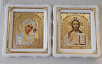 Вінчальна пара ікони в церковній крамниці (розмір 21х24см)