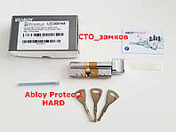 Abloy Protec2 HARD 73 мм 42Нx31 ключ/тумблер хром цилиндровый механизм Киев