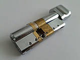 Abloy Protec2 HARD 73 мм 42Нx31 ключ/тумблер хром циліндровий механізм Київ, фото 3