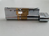 Abloy Protec2 HARD 73 мм 42Нx31 ключ/тумблер хром циліндровий механізм Київ, фото 4