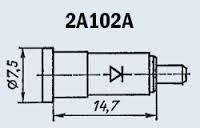 2А102А діод