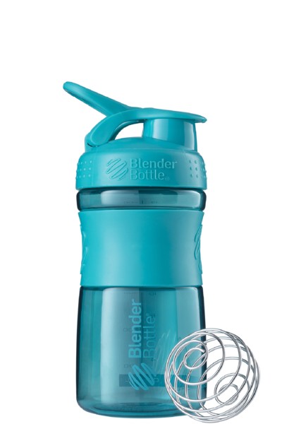 Спортивна пляшка-шейкер BlenderBottle SportMixer 590ml Teal (ORIGINAL)