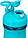 Спортивна пляшка-шейкер BlenderBottle SportMixer 590ml Teal (ORIGINAL), фото 2