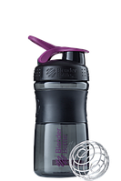 Спортивная бутылка-шейкер BlenderBottle SportMixer 590ml Black/Plum (ORIGINAL)