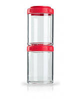 Контейнер спортивний BlenderBottle GoStak 2 Pak Red (ORIGINAL)