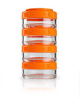 Контейнер спортивний BlenderBottle GoStak 4*40ml Orange (ORIGINAL)