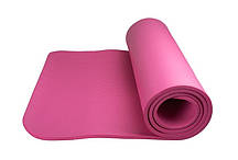 Килимок для йоги та фітнесу Power System PS-4017 FITNESS-YOGA MAT Pink