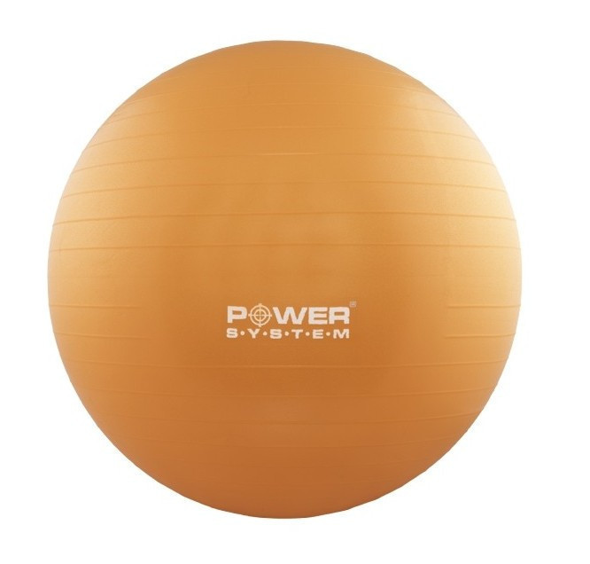 М'яч для фітнесу і гімнастики POWER SYSTEM PS-4013 75cm Orange
