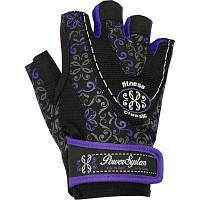 Рукавички для фітнесу і важкої атлетики Power System Classy Жіночі PS-2910 XS Black/Purple