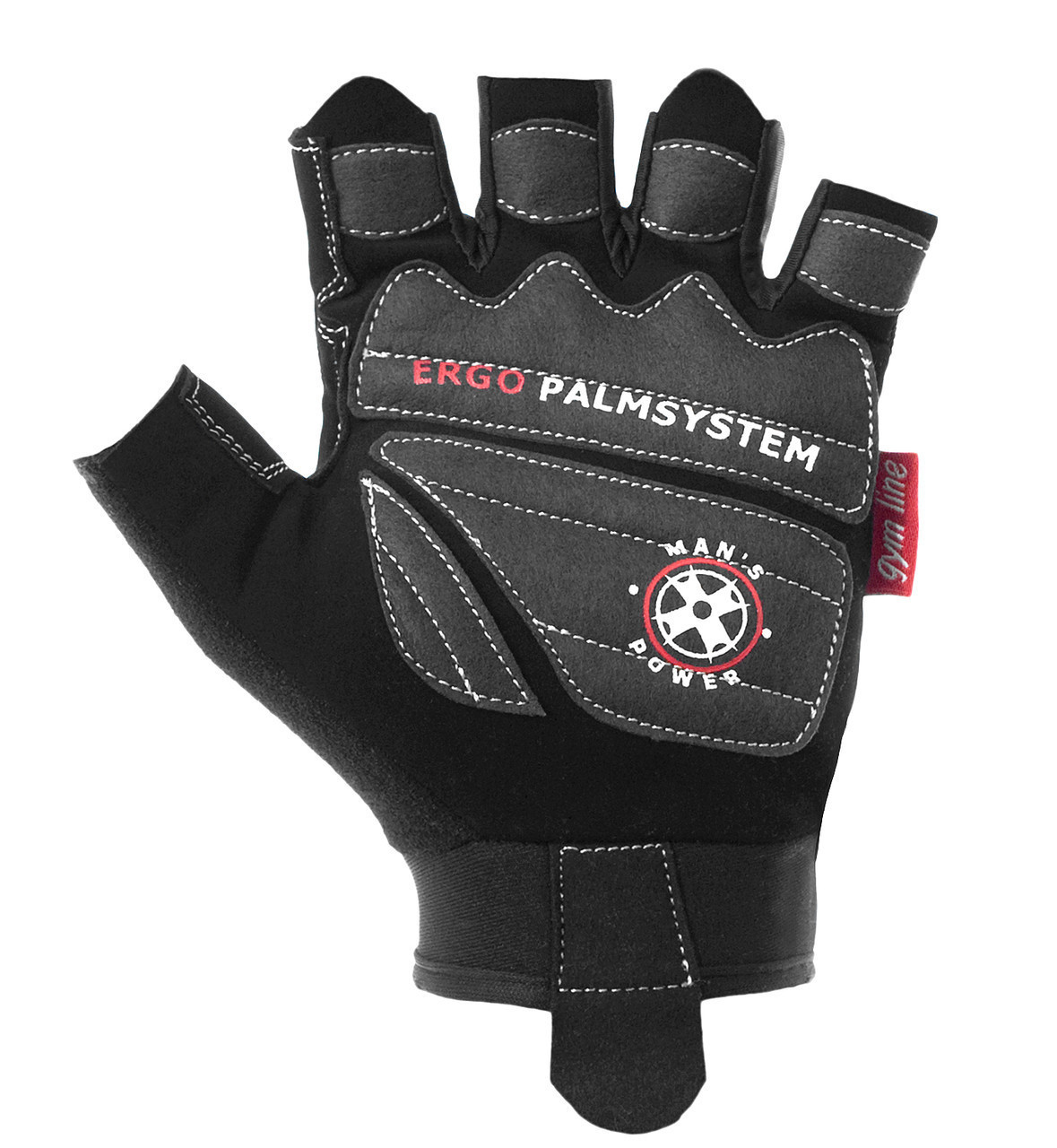 Перчатки для фитнеса и тяжелой атлетики Power System Man s Power PS-2580 S Black - фото 2 - id-p1096110714