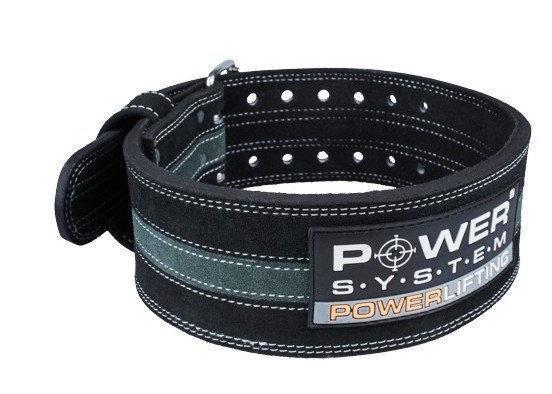 Пояс для пауерліфтингу Power System Power Lifting PS-3800 L Black/Grey