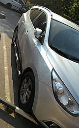 Бічні пороги труба Hyundai ix35