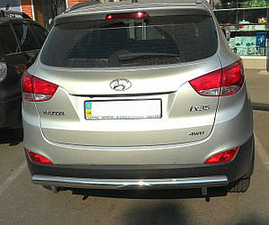 Захист заднього бампера Hyundai ix35