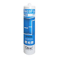 Клей монтажный для лепного декора из полиуретана, дюрополимера Orac Decor DecoFix Pro (310мл)