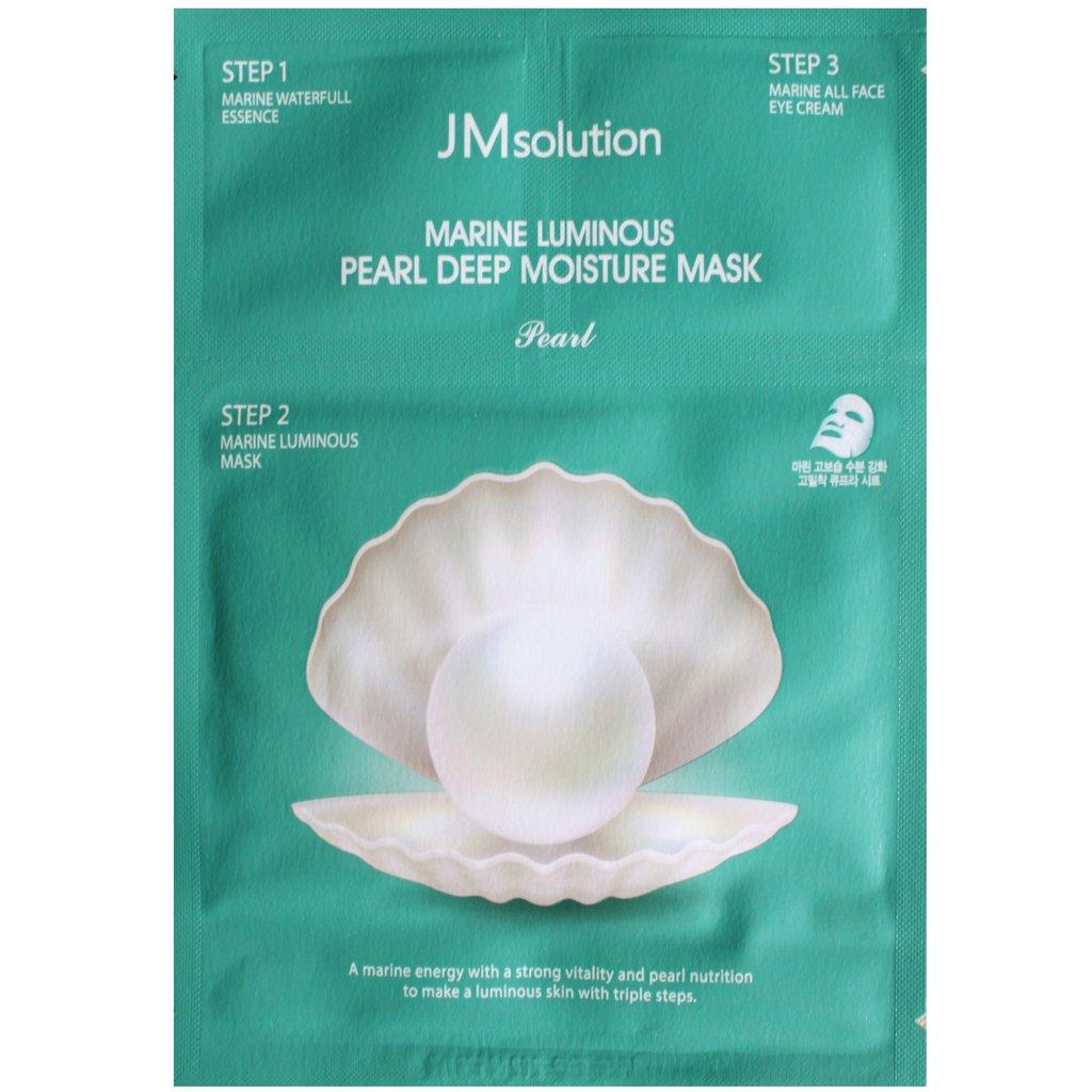 Зволожуюча маска з перлами JMsolution Marine Luminous Pearl Deep Moisture Mask