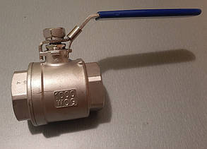 Кран нержавіючий AISI 316 ду 32 (1 1/4'')