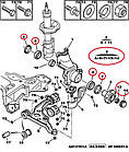 Підшипник передньої маточини R15 Fiat Ducato 230, Peugeot Boxer, Citroen Jumper (1994-2002), 71714450, 335029, фото 4