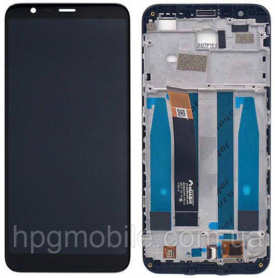 Дисплей для Meizu M8c (M810H, M810L), M8c Lite (M809) модуль (екран і сенсор) з рамкою, оригінал, фото 1