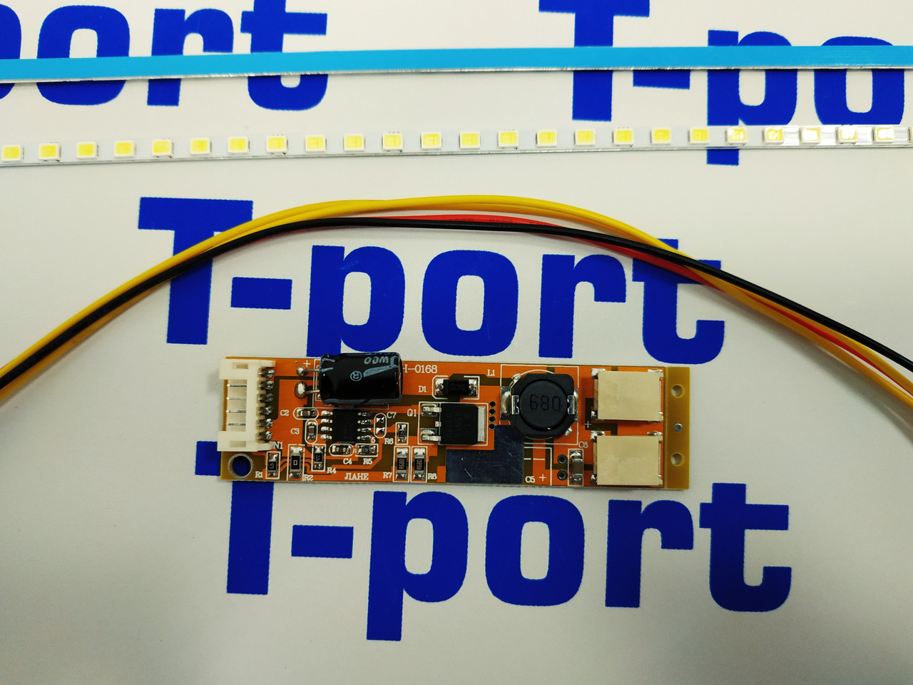 Універсальне LED підсвічування для 15-24" LCD моніторів на алюмінії і скотчі