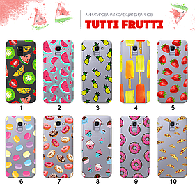 Ультратонкий прозорий чохол з малюнком для Samsung Galaxy J6 2018 J600F/Galaxy ON6 (80 дизайнів)