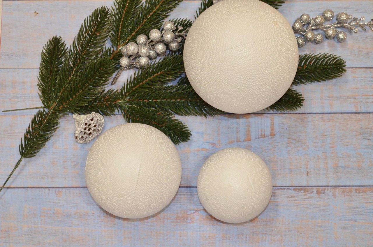 Куля з пінопласту 15 см, фото 1