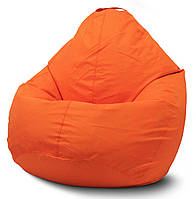 Кресло мешок груша Оксфорд Оранжевый XXL (90x125 см)
