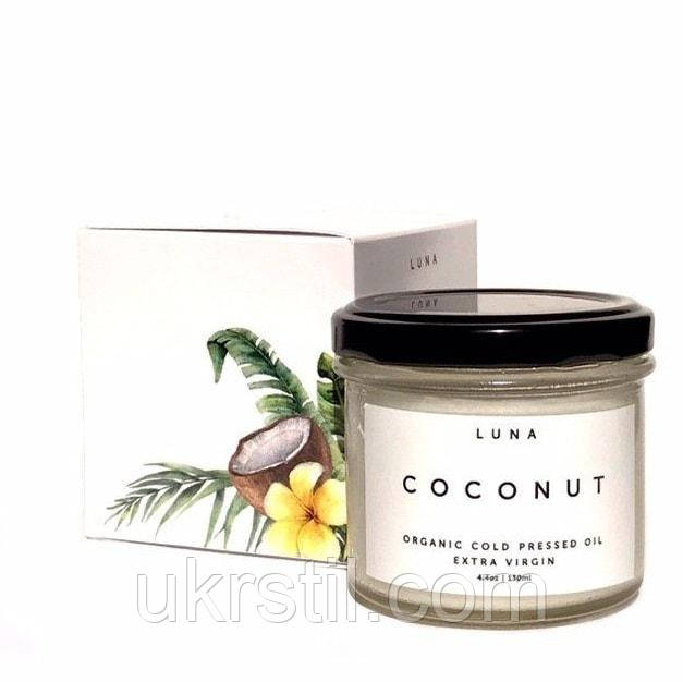 Натуральне кокосове масло холодного віджиму, фото 1