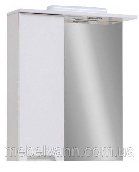 Дзеркало з пеналом і підсвіткою Амелія z-1 65 ліве, фото 1