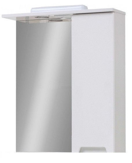 Дзеркало з пеналом і підсвіткою Амелія z-1 60 праве, фото 1