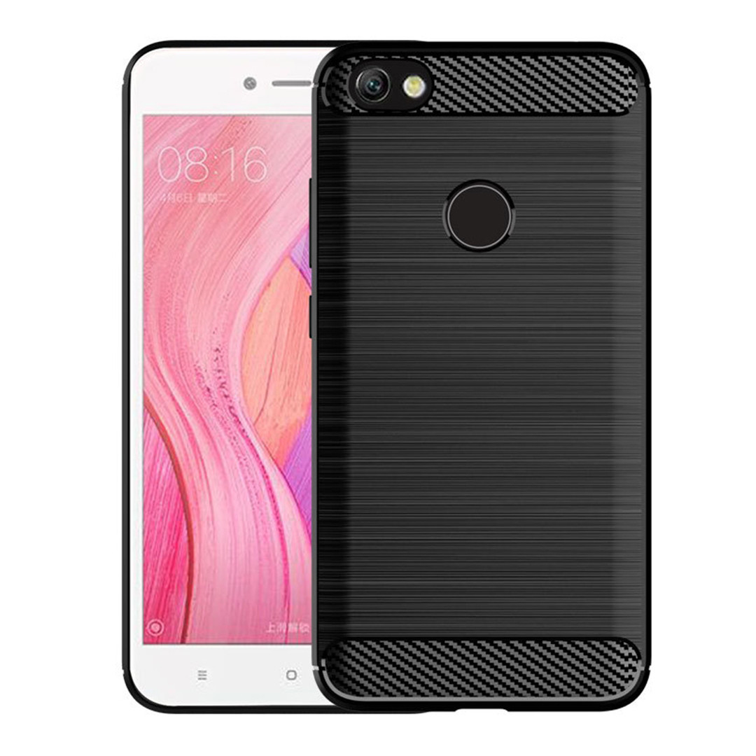 TPU Чохол накладка для Xiaomi Redmi Note 5A 3/32, 4/64 (чорний "carbon")