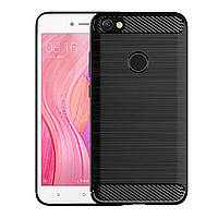 TPU Чохол накладка для Xiaomi Redmi Note 5A 3/32, 4/64 (чорний "carbon")