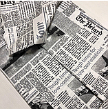 Постільна білизна двоспальна євро 200х220 (10393) "Ранфорс" бавовна 100%, фото 4