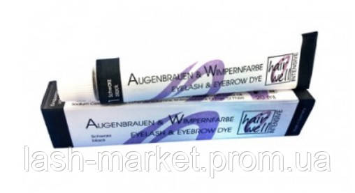 Фарба для брів і вій Augenbrauen Wimpernfarbe eyelash and eyebrow dye