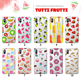 Ультратонкий прозорий чохол із малюнком для Xiaomi Mi Mix 2S (80 дизайнів)